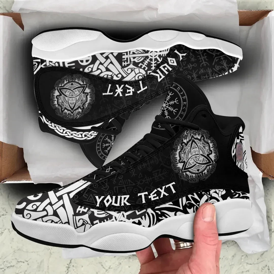Cusom Viking Dragon Celtic High Top Sneakers Shoes