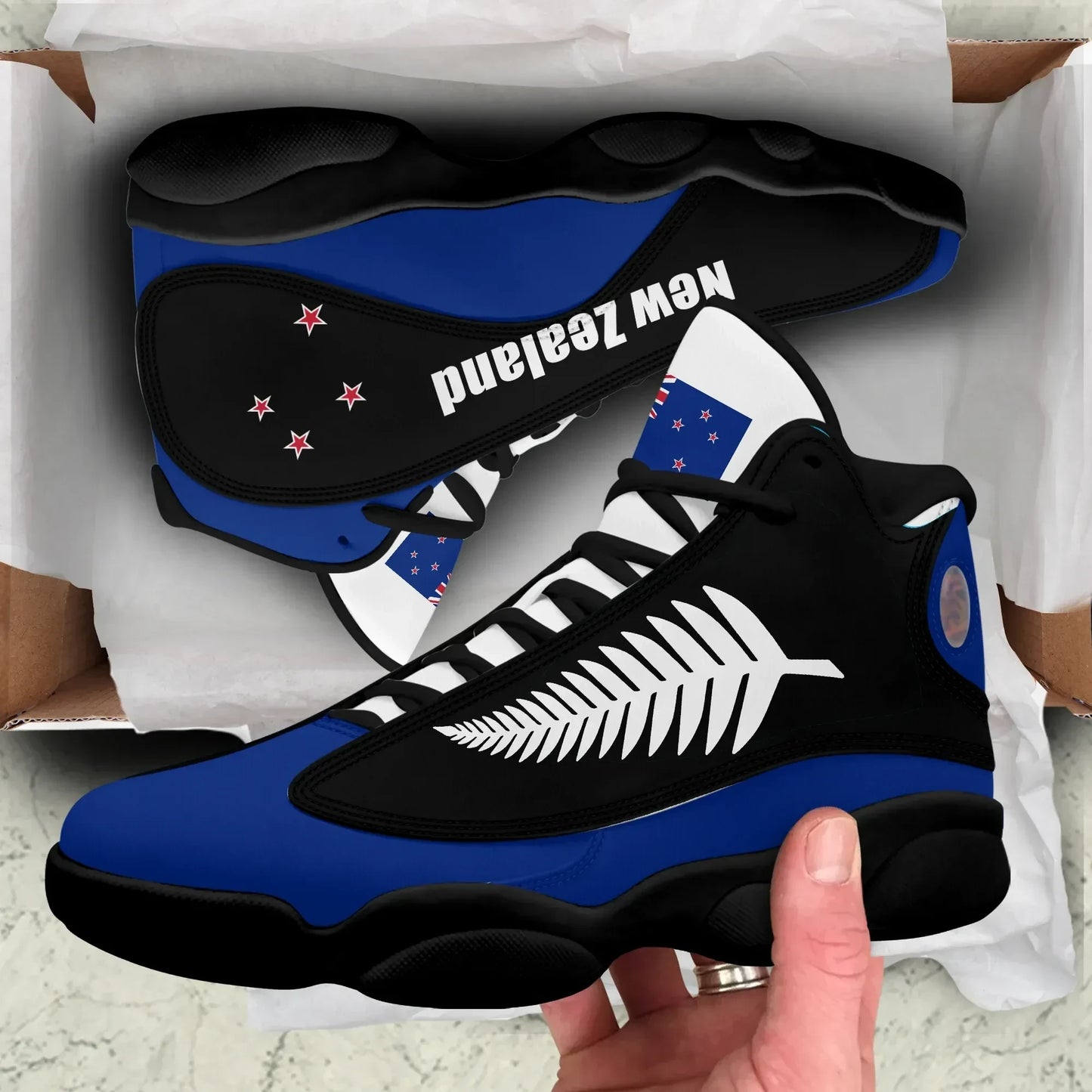 New Zealand Sirvel Fern High Top Sneakers Shoes Women's Men's