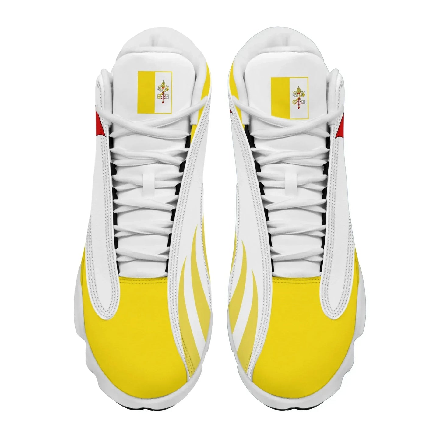 Vatican City High Top Sneakers Shoes Women's Men's