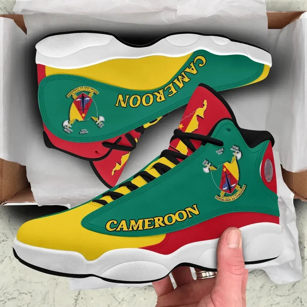 Cameroon High Top Sneakers Shoes