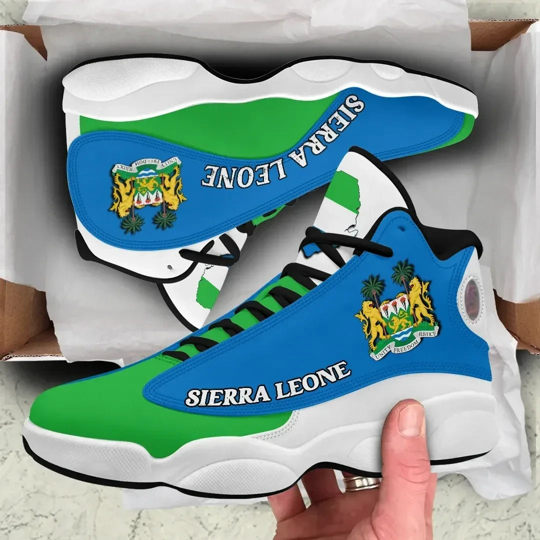 Sierra Leone High Top Sneakers Shoes