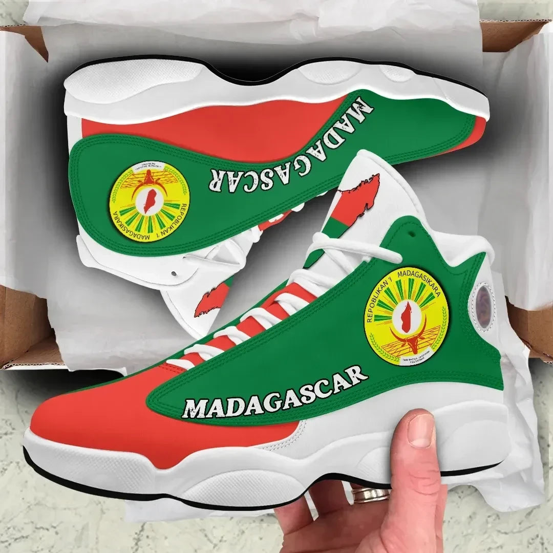 Madagascar High Top Sneakers Shoes