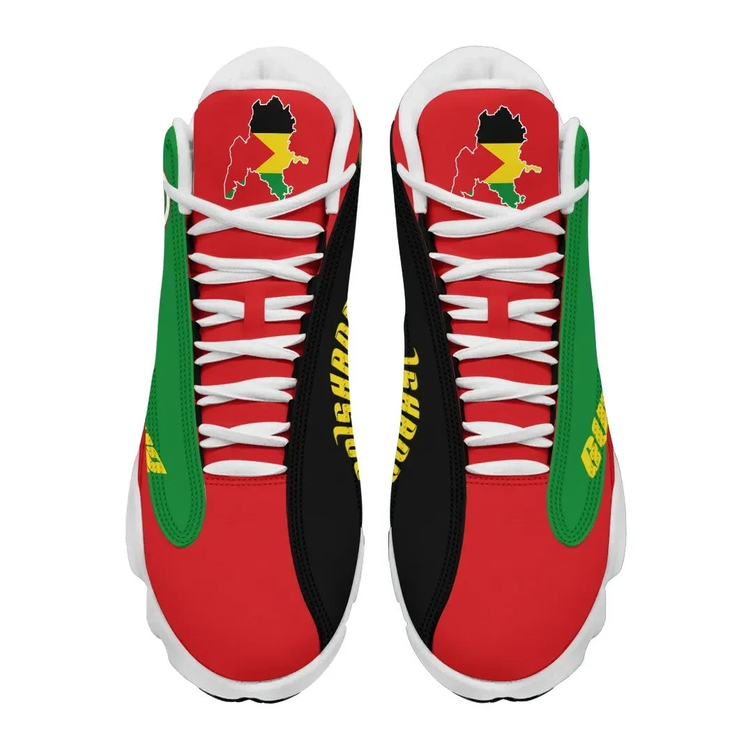 Benishangul Gumuz High Top Sneakers Shoes