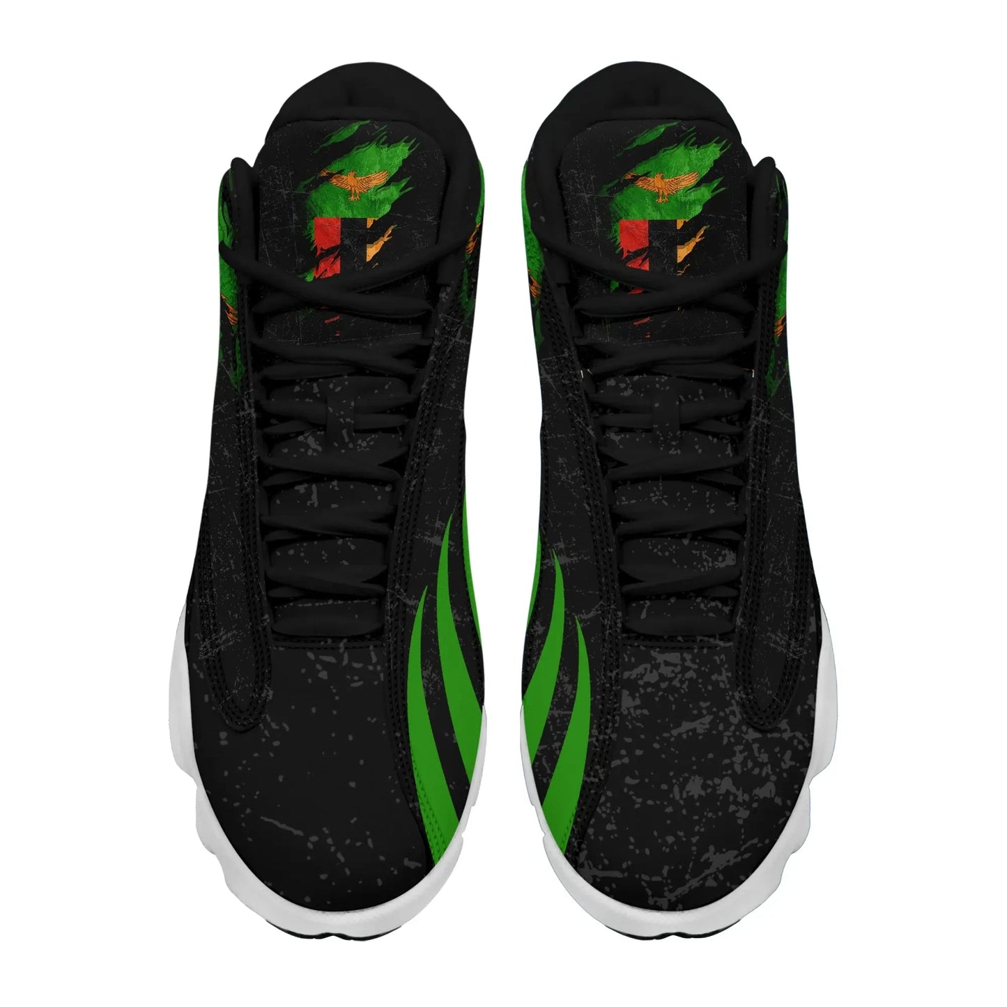 Zambia In Me High Top Sneakers Special Grunge Style