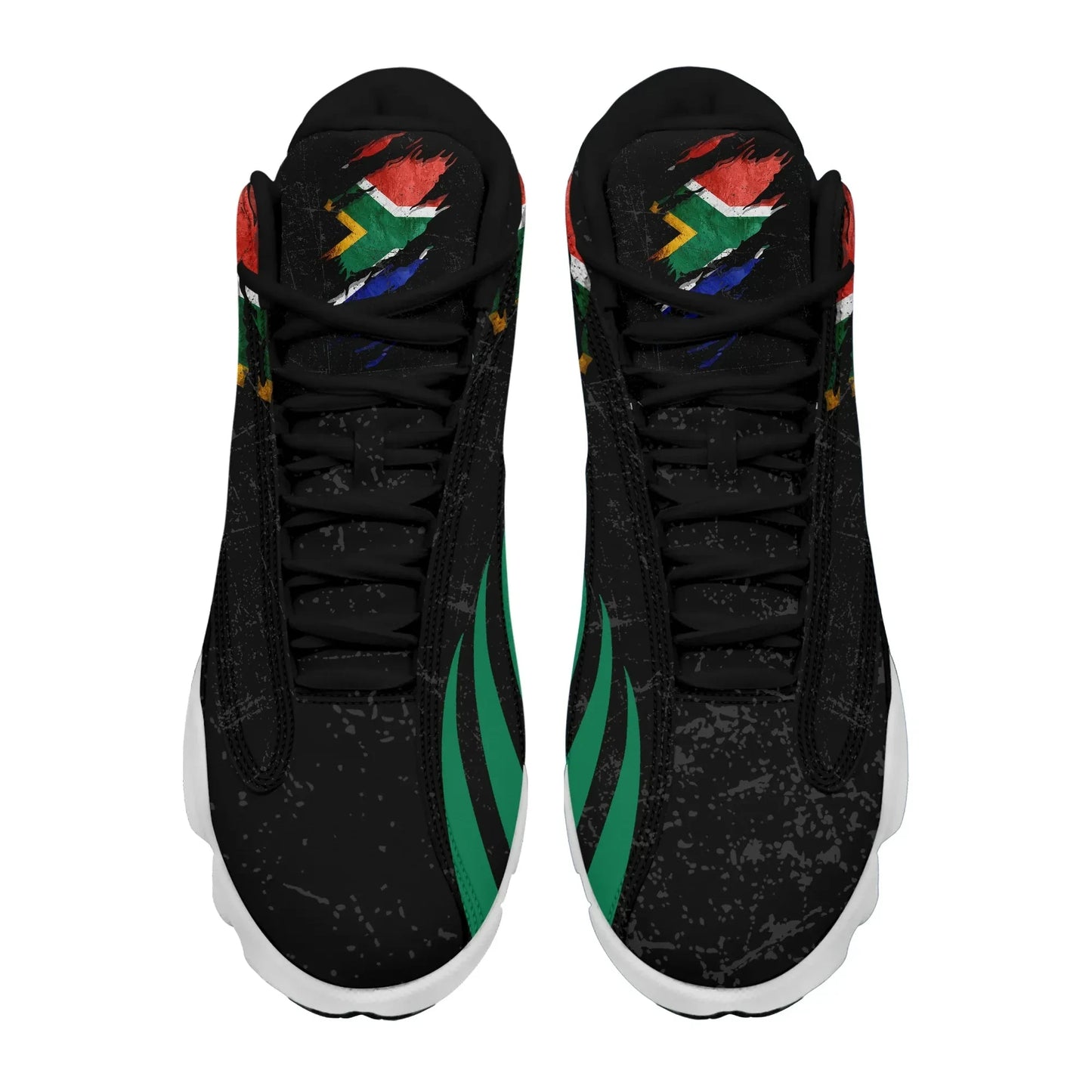 South Africa In Me High Top Sneakers Special Grunge Style