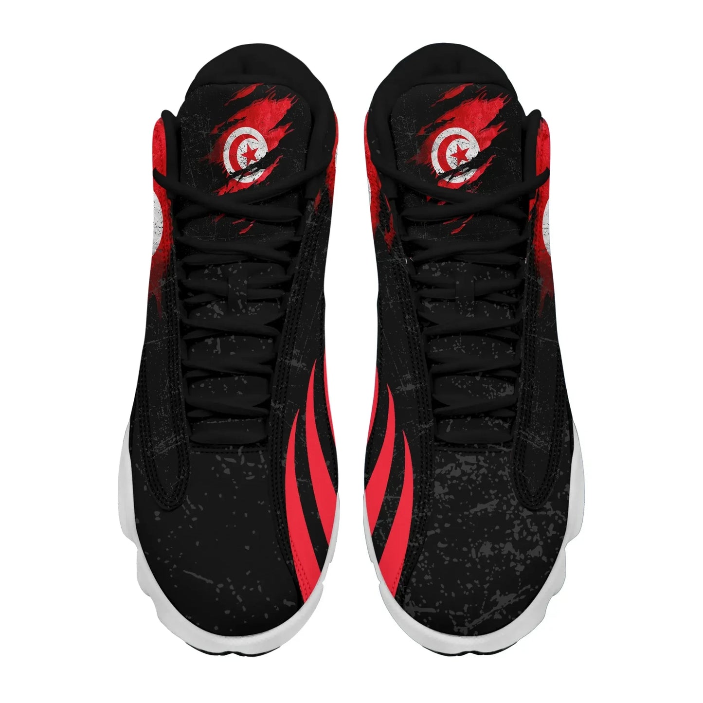 Tunisia In Me High Top Sneakers Special Grunge Style