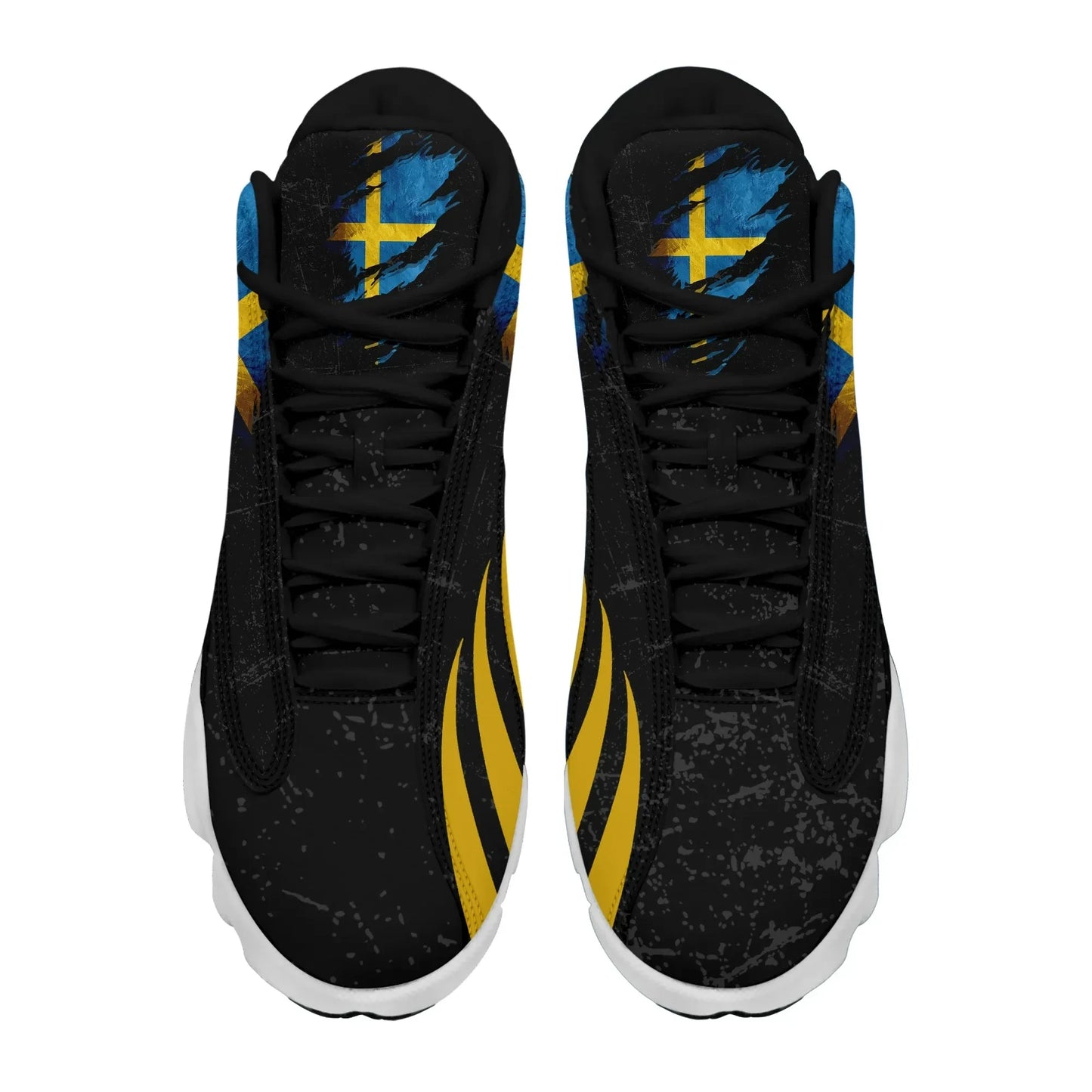 Sweden In Me High Top Sneakers Shoes Special Grunge Style