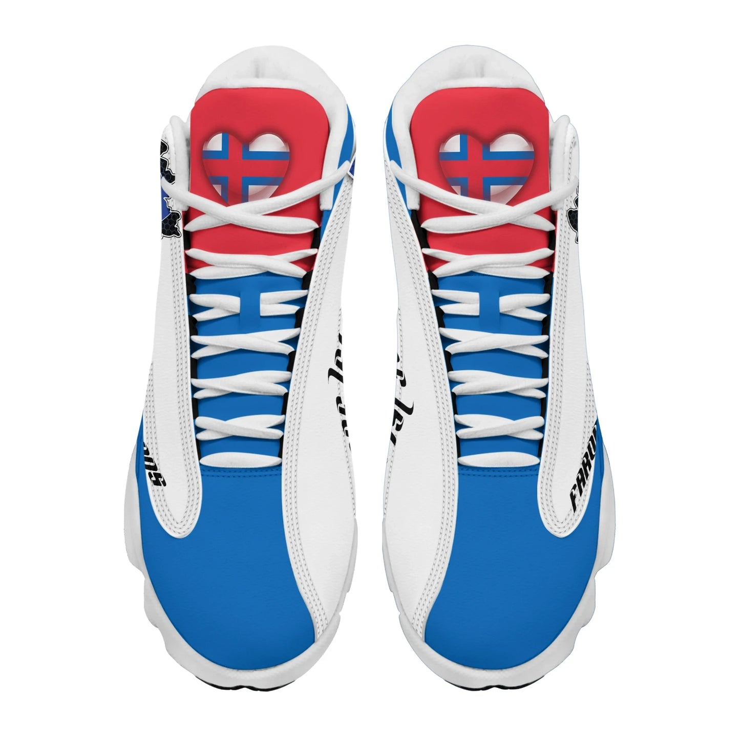 Faroe Islands High Top Sneakers Shoes