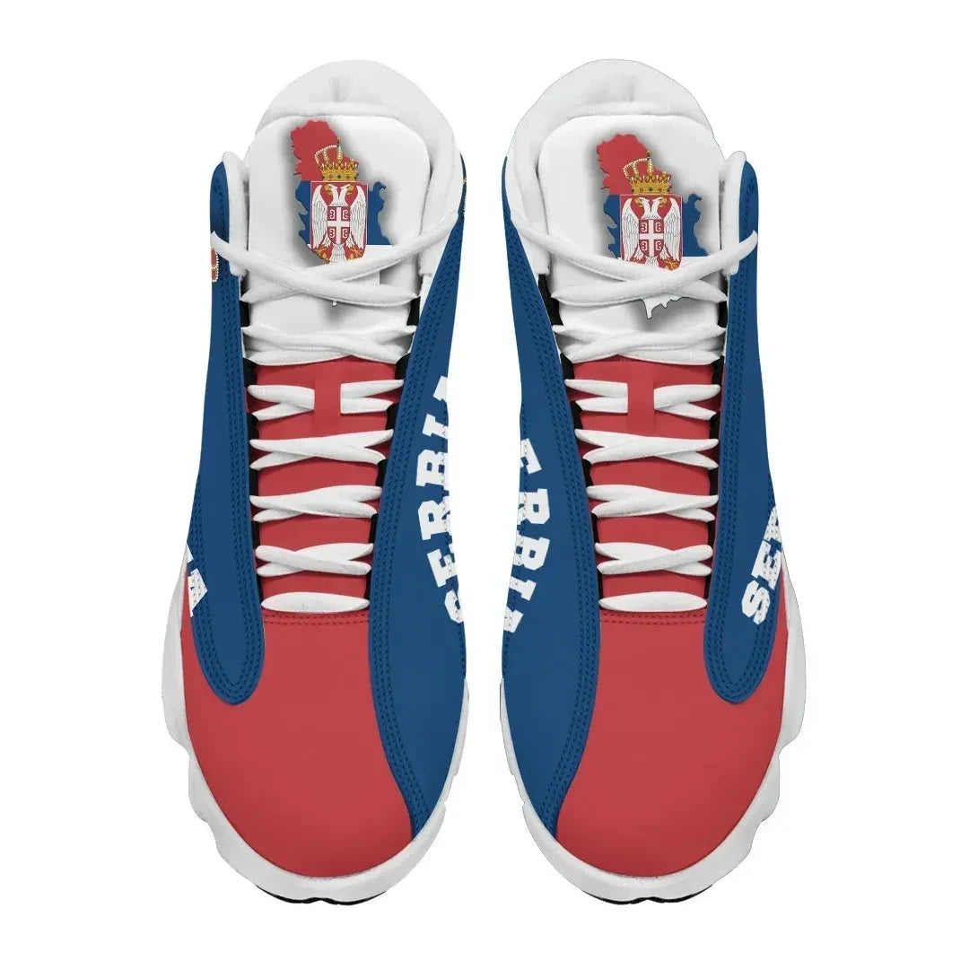 Serbia High Top Sneakers Shoes