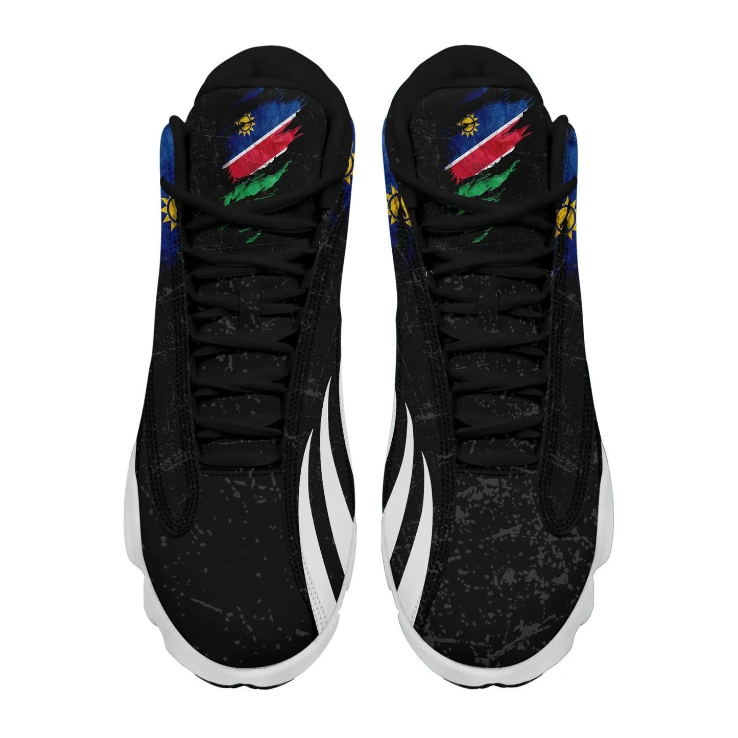 Namibia In Me High Top Sneakers Special Grunge Style
