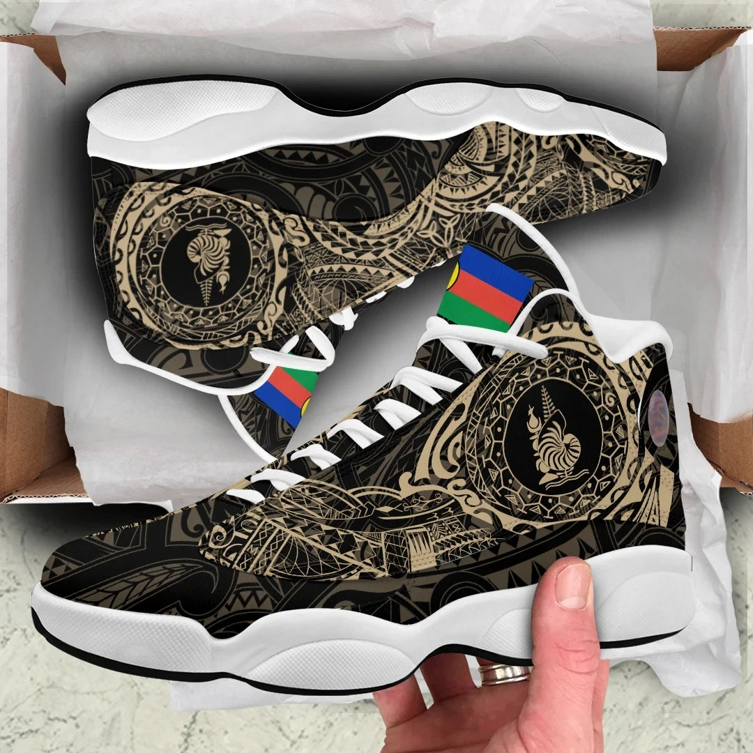 Caledonia Islands Tattoo High Top Sneakers Shoes