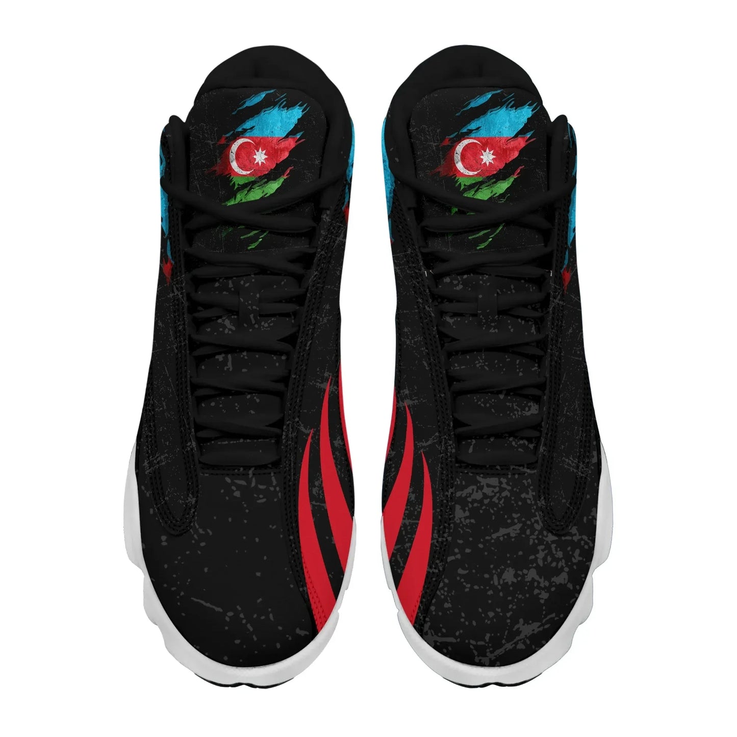 Azerbaijan In Me High Top Sneakers Shoes Special Grunge Style