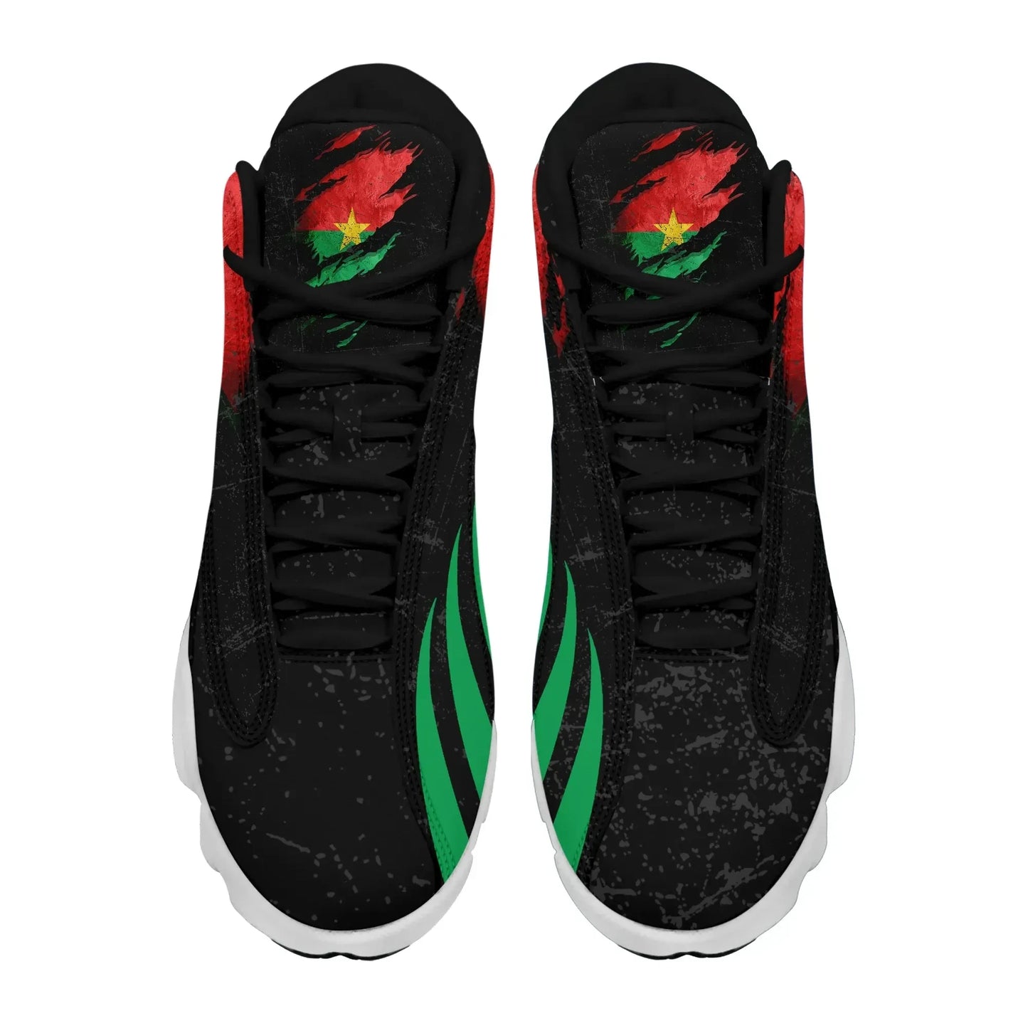 Burkina Faso In Me High Top Sneakers Special Grunge Style