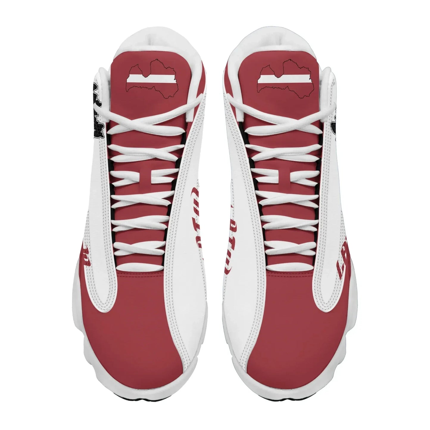 Latvia High Top Sneakers Shoes