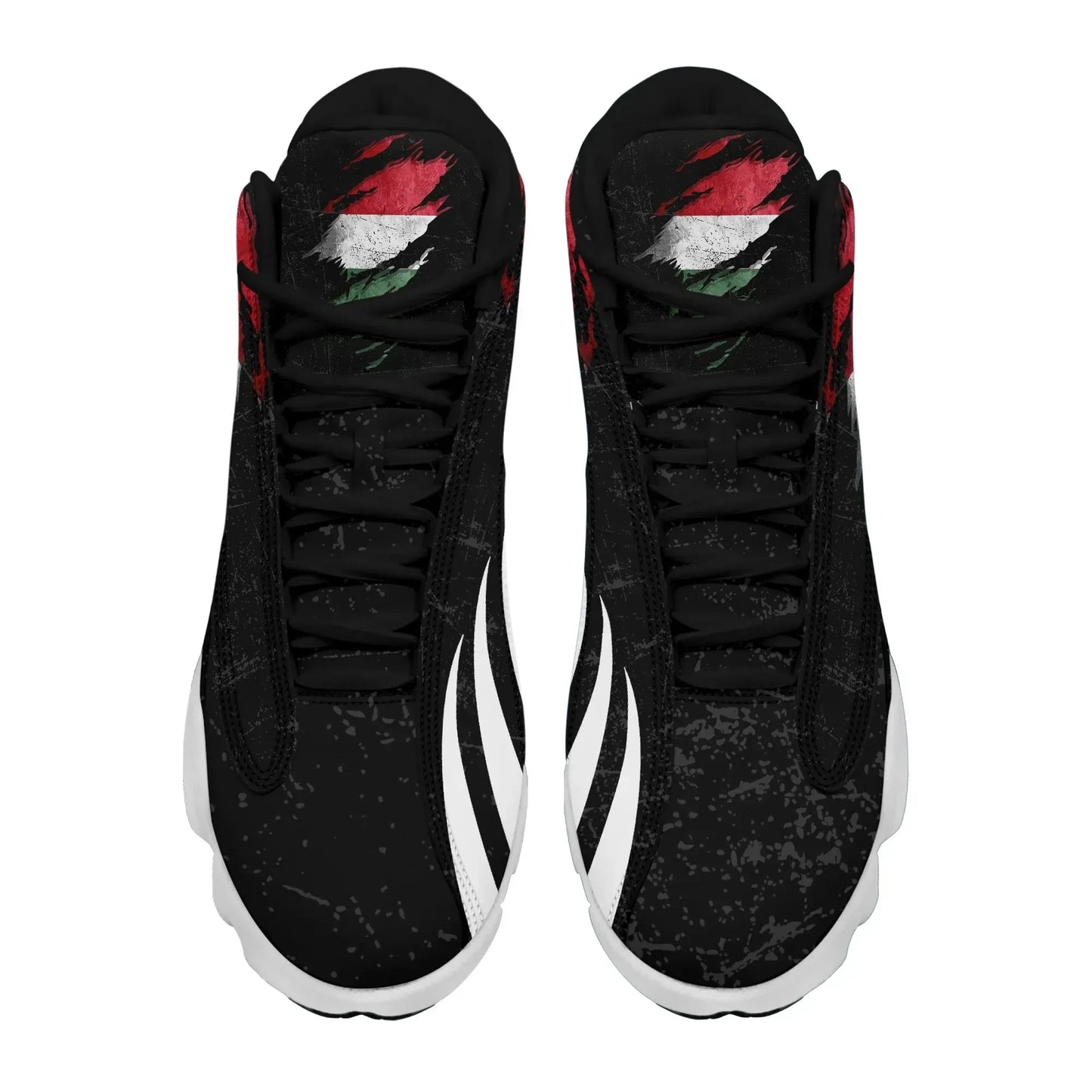 Hungary In Me High Top Sneakers Shoes Special Grunge Style