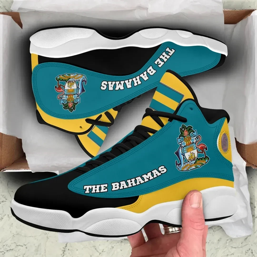 The Bahamas High Top Sneakers Shoes
