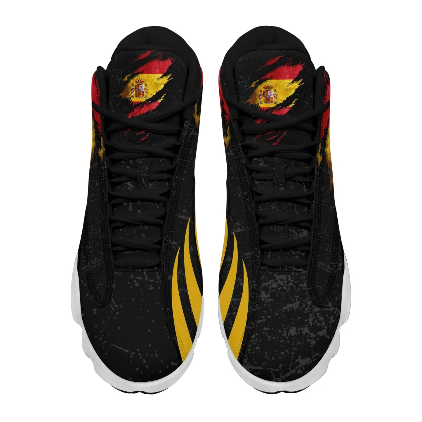 Spain In Me High Top Sneakers Shoes Special Grunge Style