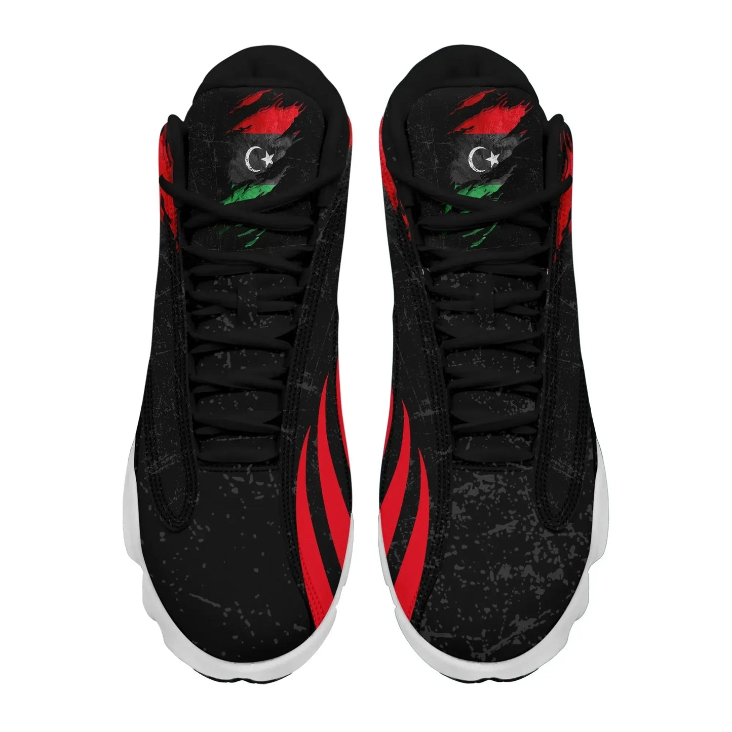 Libya In Me High Top Sneakers Special Grunge Style