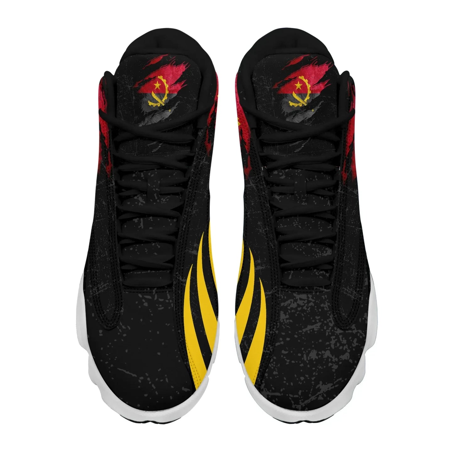Angola In Me High Top Sneakers Special Grunge Style