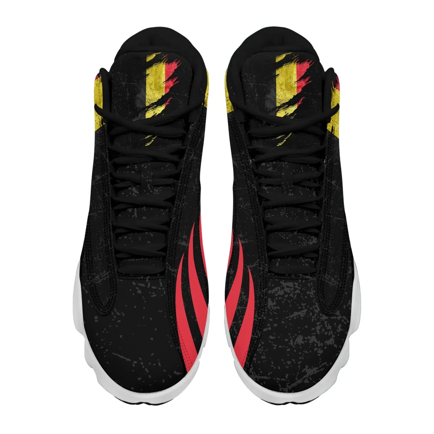 Belgium In Me High Top Sneakers Shoes Special Grunge Style