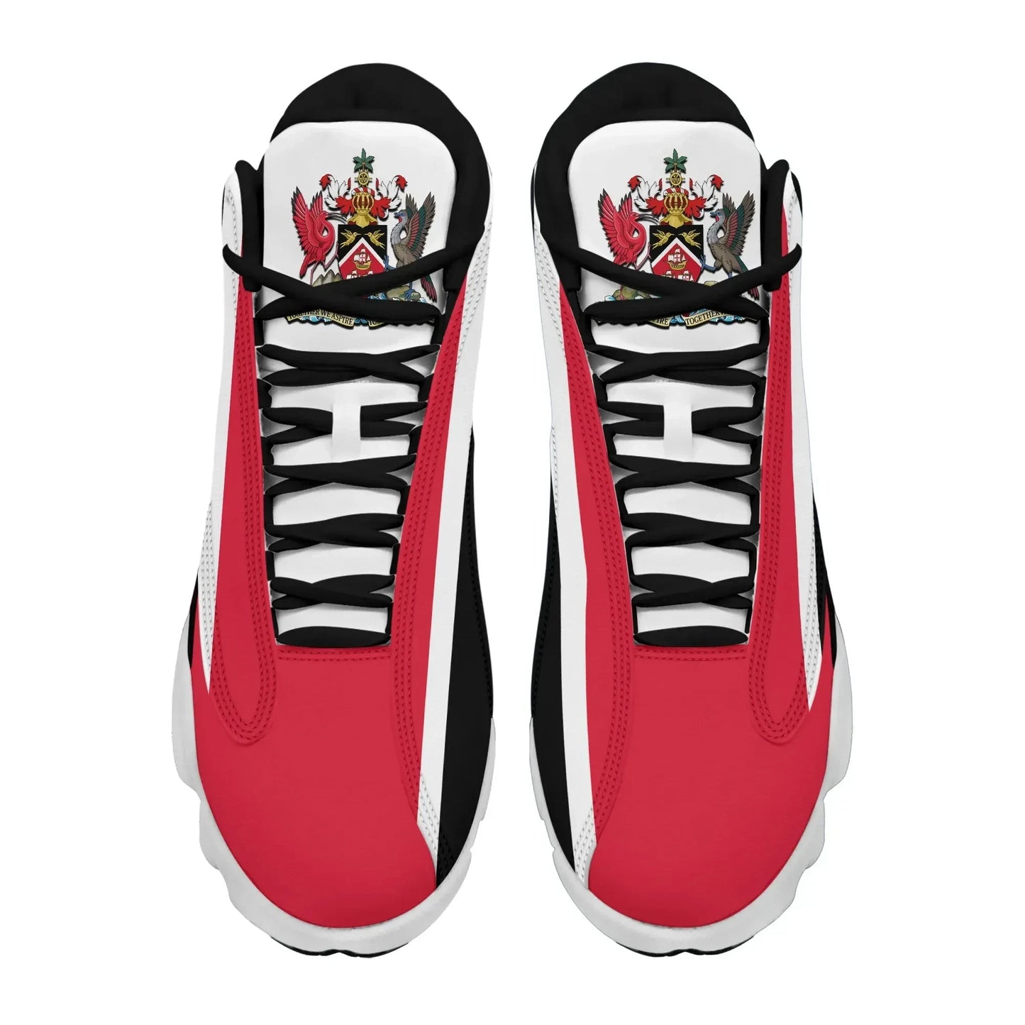 Trinidad and Tobago High Top Sneakers Shoes Women's Men's Special Flag