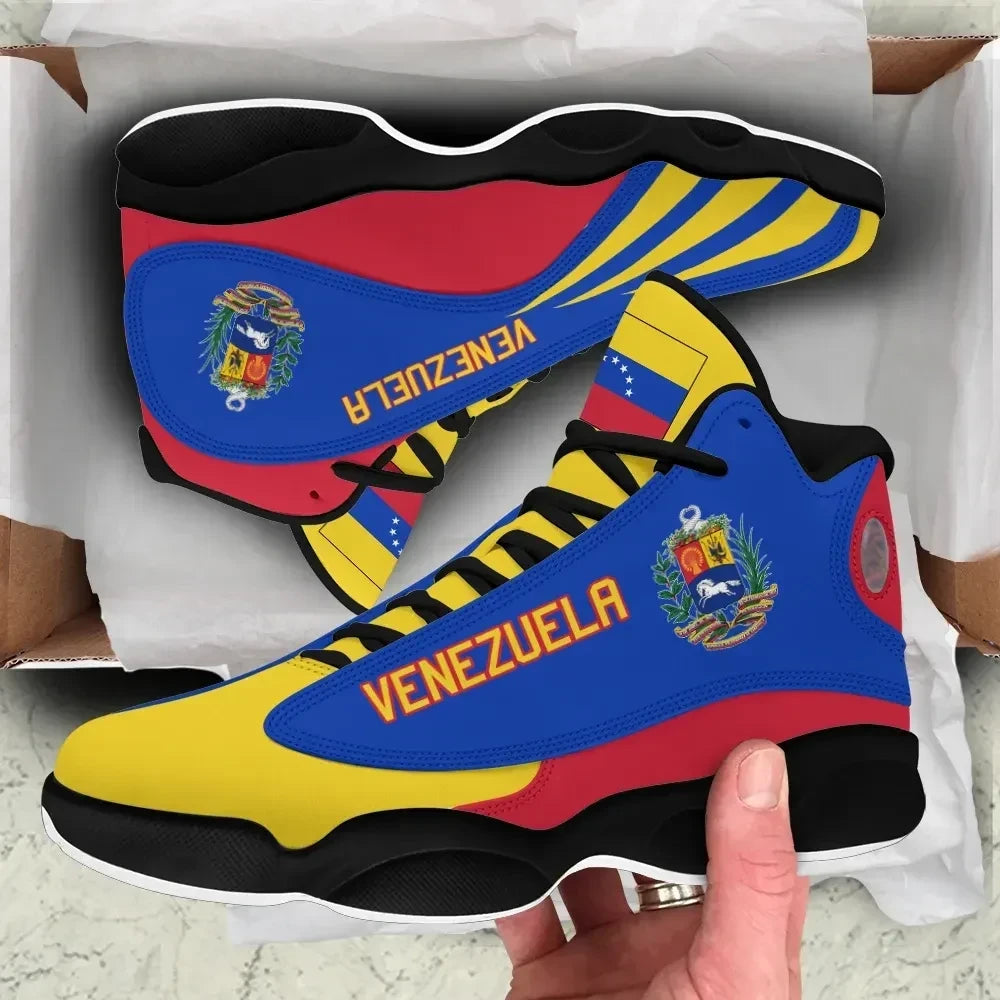 Venezuela Guiana High Top Sneakers Shoes Women's Men's