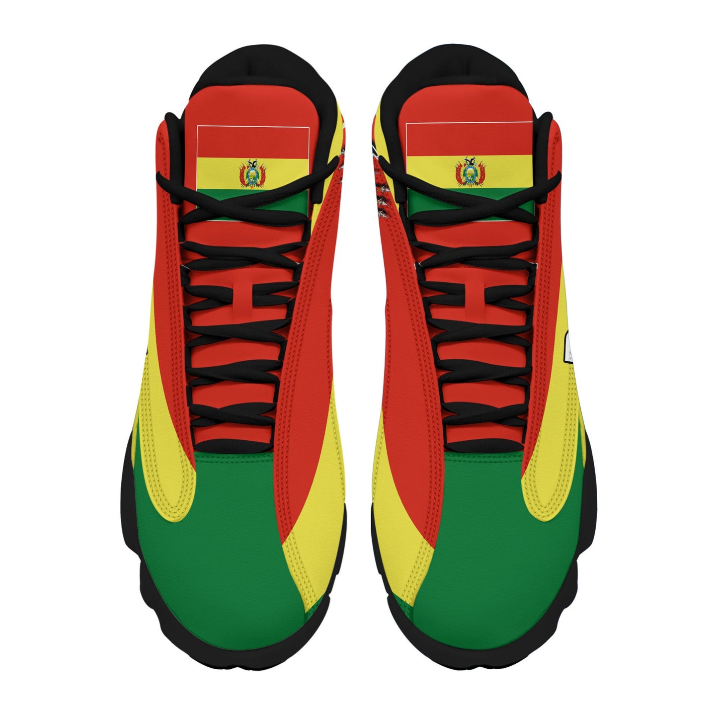 Footwear Bolivia High Top Sneaker Shoes Women's Men's Special Flag