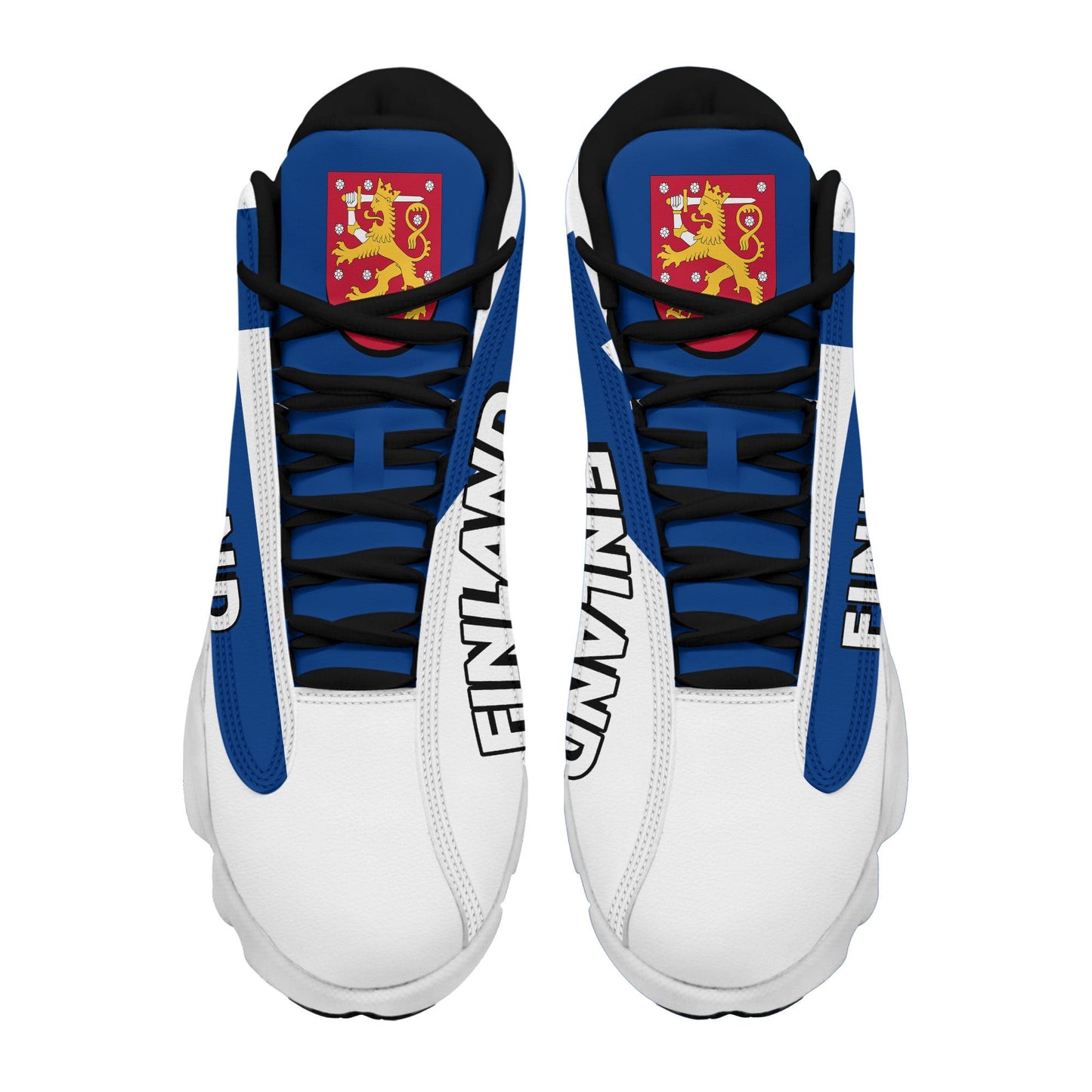 Footwear Finland High Top Sneaker Shoes Women's Men's Special Flag