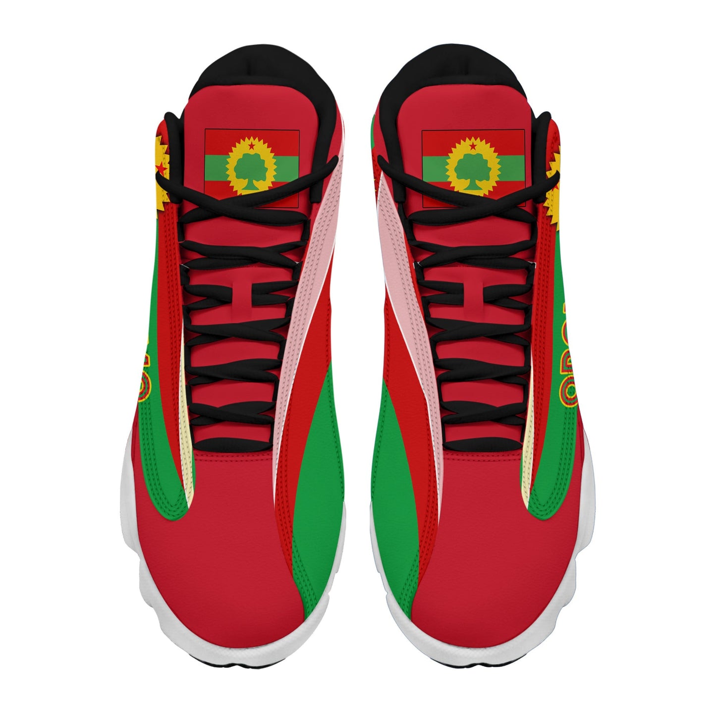 Footwear Oromo High Top Sneaker Shoes Women's Men's Special Flag