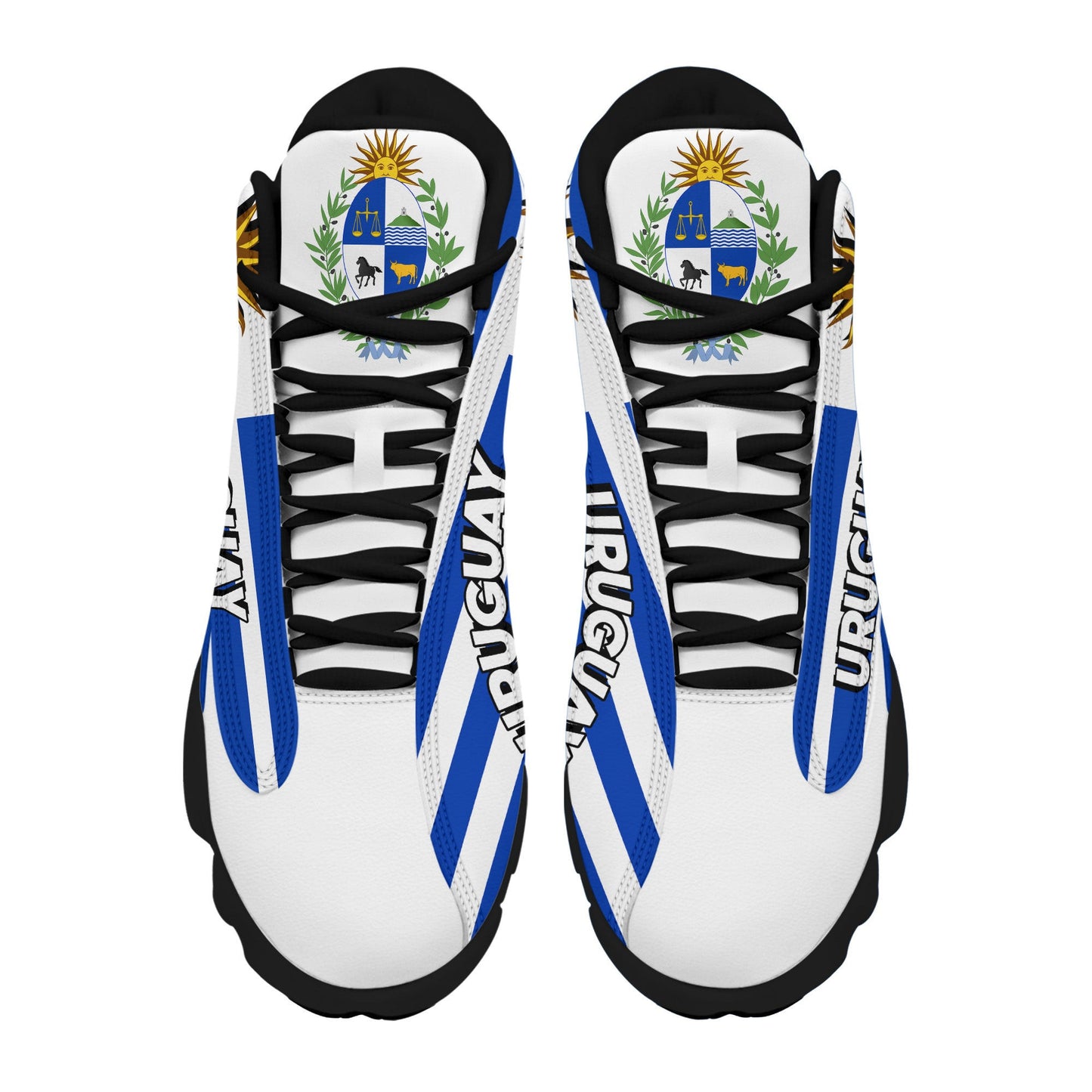 Footwear Uruguay High Top Sneaker Shoes Women's Men's Special Flag
