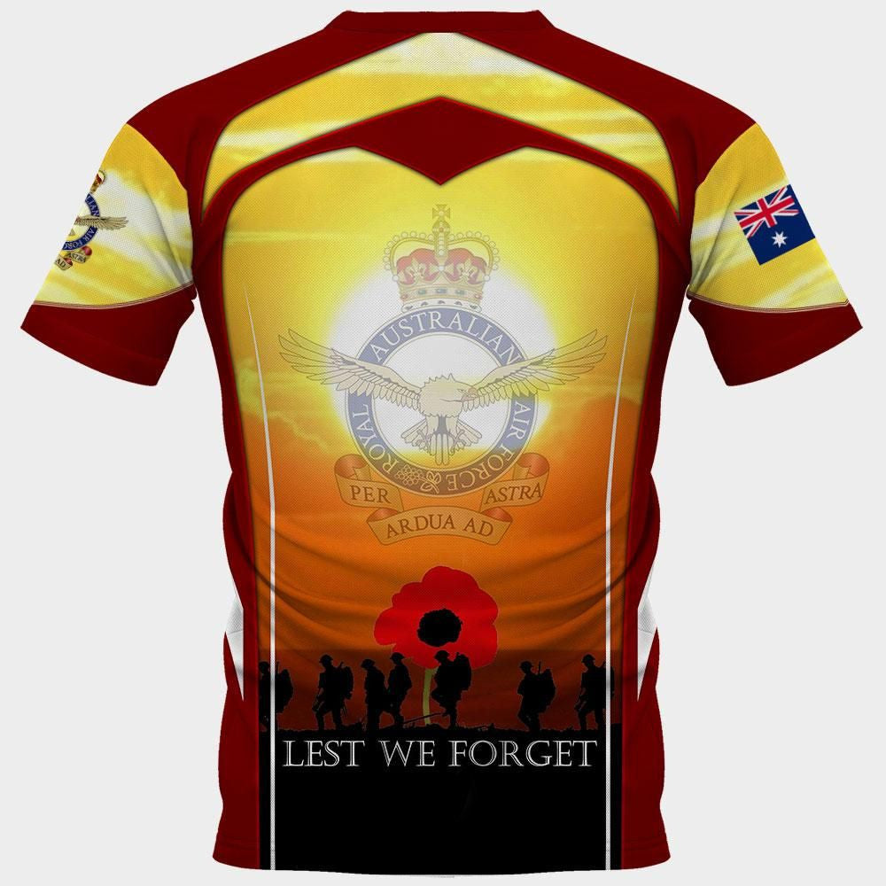 Anzac T Shirt We Will Remember Them Anzac Remembrance Day