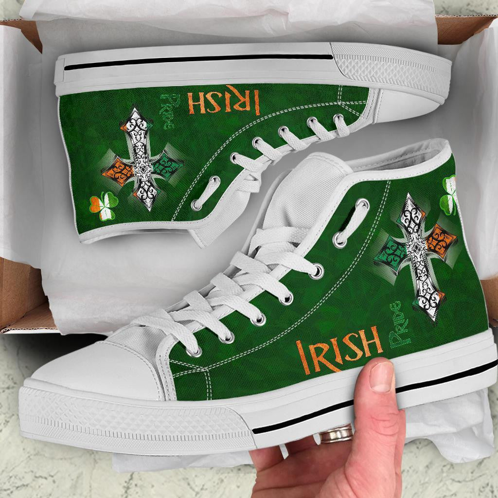 Ireland High Top Shoes Ireland Pride