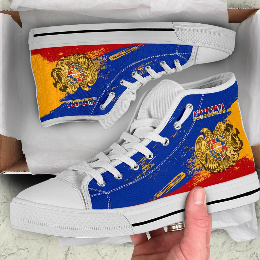Armenia High Top Shoe Armenia Blue