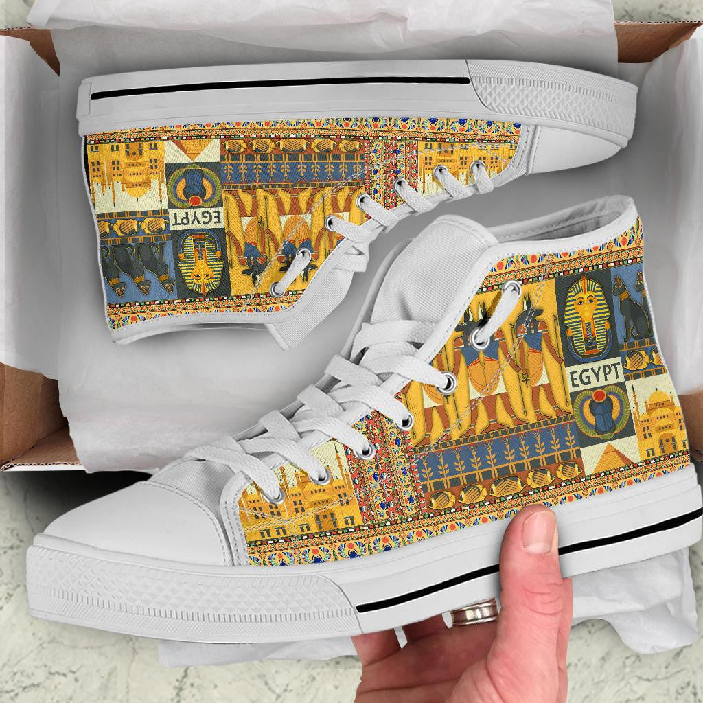 Egypt In My Dna High Top Shoe