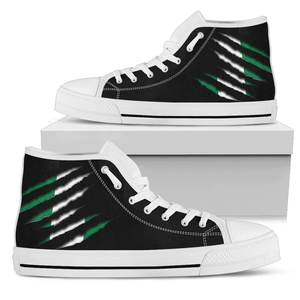 Nigeria High Top Shoes Inside Me