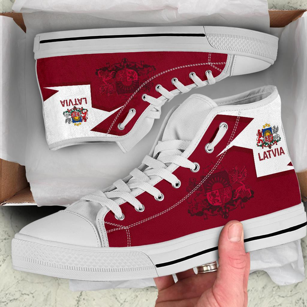 Latvia High Top Shoe Home