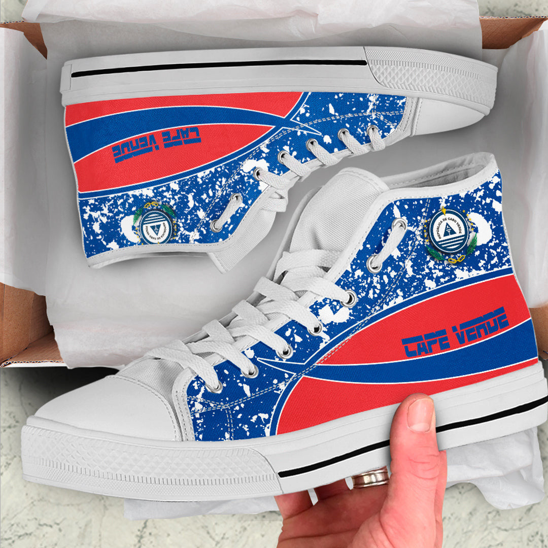 Clothing Cape Verde Special Flag High Top Shoes