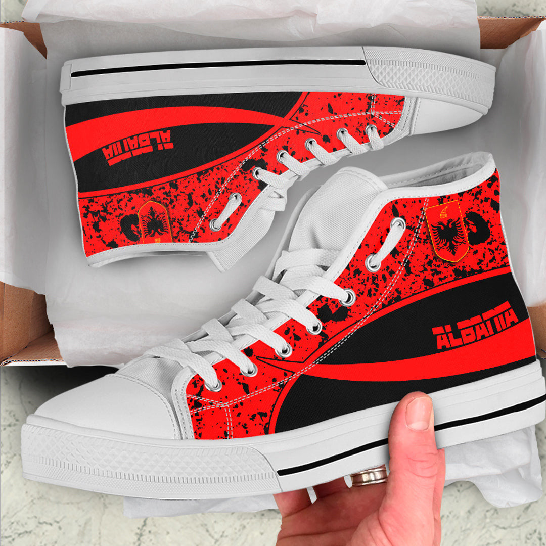 Clothing Albania Special Flag High Top Shoes
