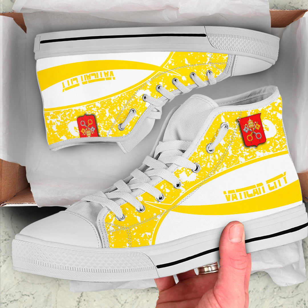 Clothing Vatican City Special Flag High Top Shoes
