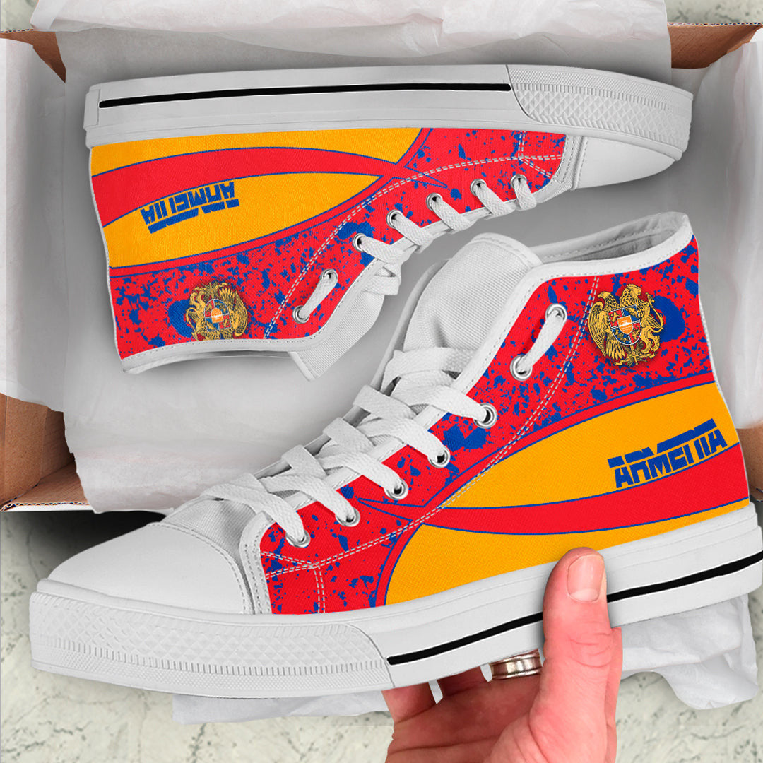 Clothing Armenia Special Flag High Top Shoes