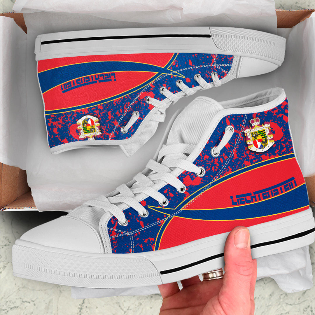 Clothing Liechtenstein Special Flag High Top Shoes