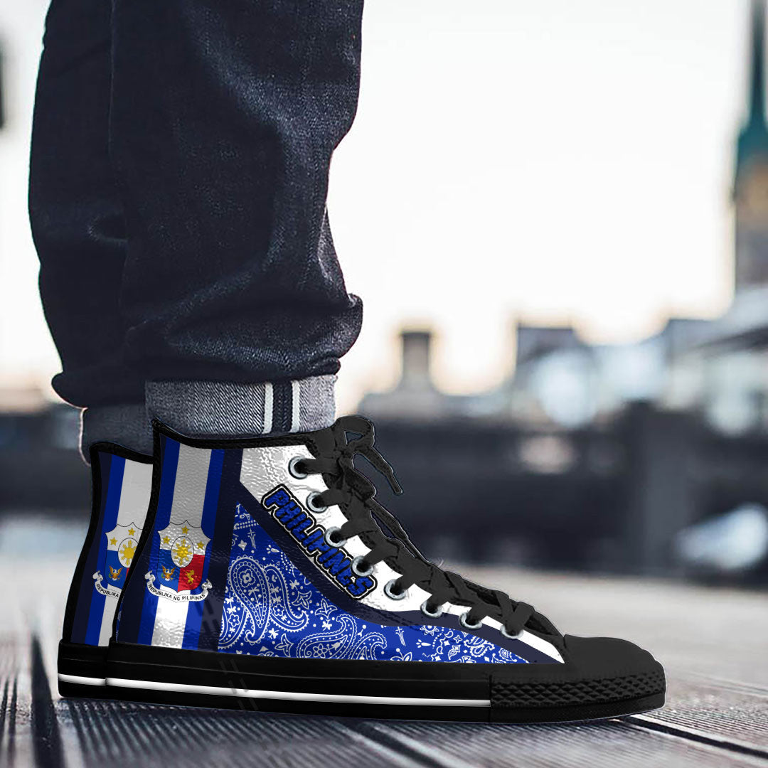 Shoes Philipines High Top Shoes Paisley Bandana Special Style