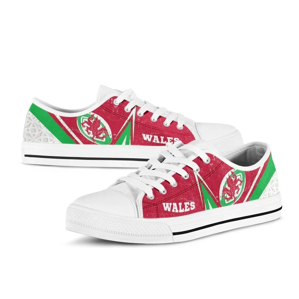 Wales Rugby Low Top Shoes Celtic Welsh Rugby Ball