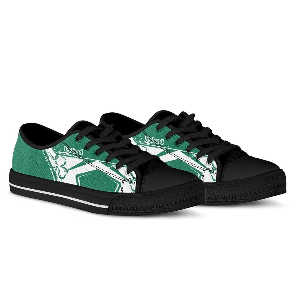 Ireland Low Top Shoes Celtic Shamrock