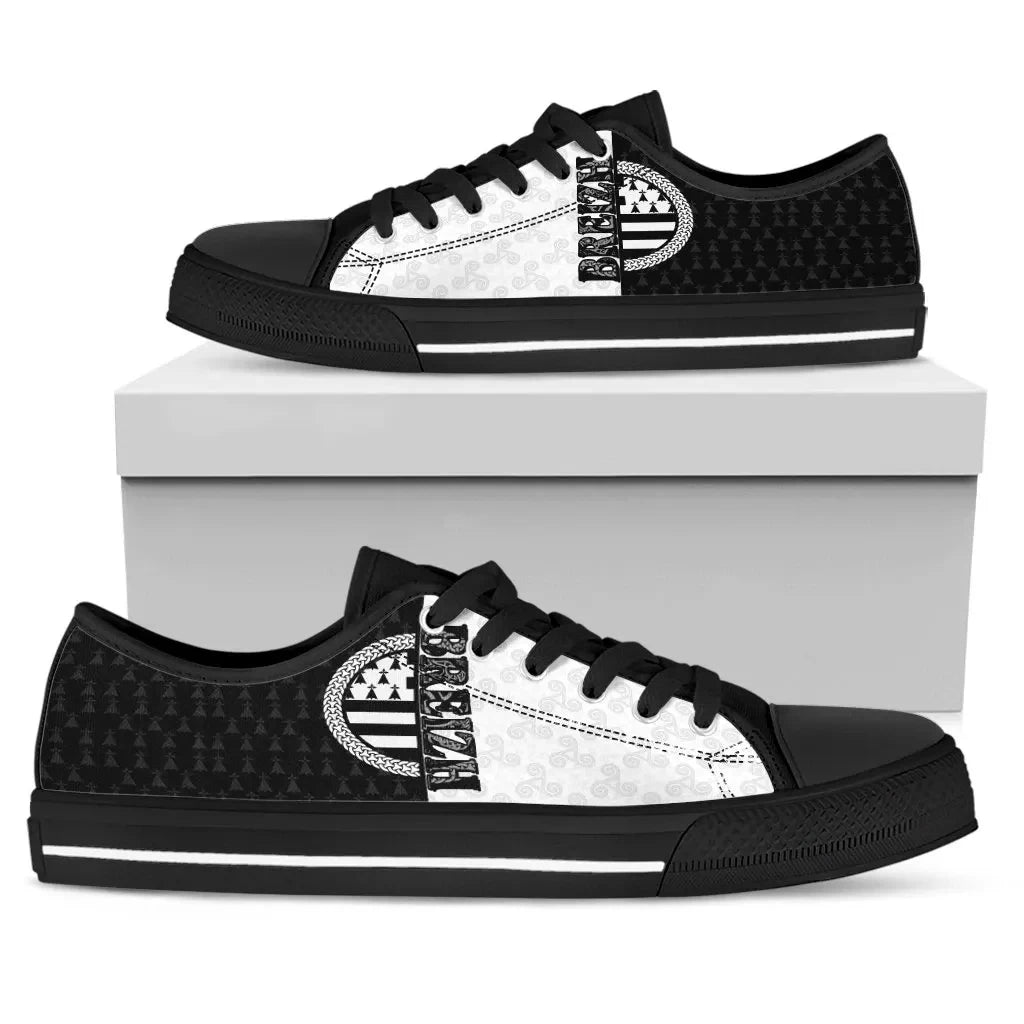 Brittany Celtic Low Top Shoe Breizh Pride
