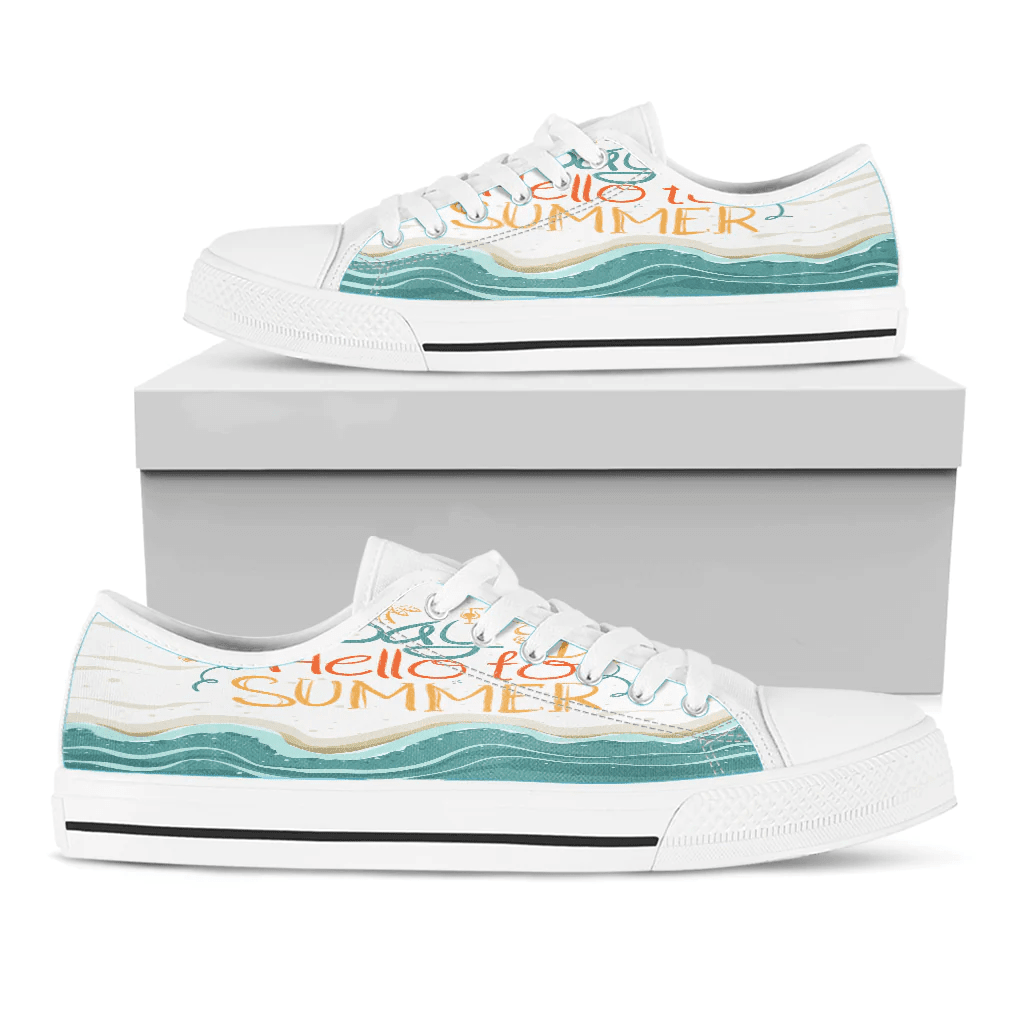 Shoes Say Hello To Summer! Low Top Shoes