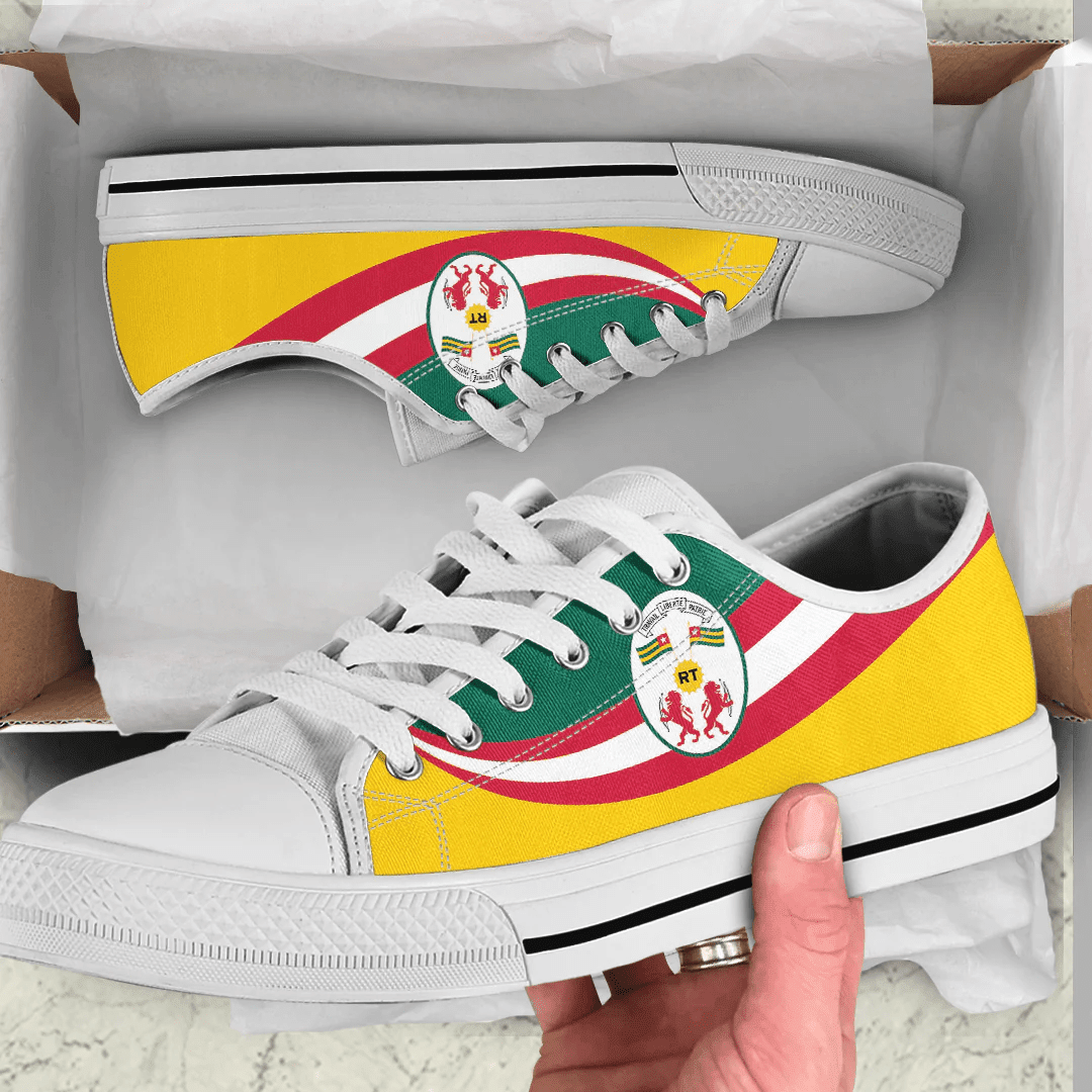Shoes Togo Coat Of Arms And Flag Low Top Shoes