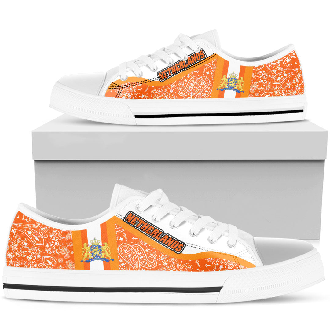 Shoes Netherlands Low Top Shoes Paisley Bandana Special Style