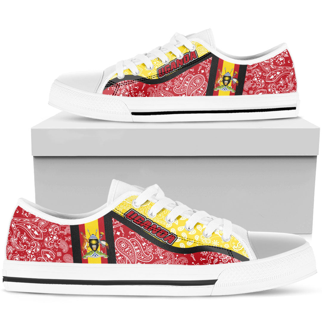 Shoes Uganda Low Top Shoes Paisley Bandana Special Style