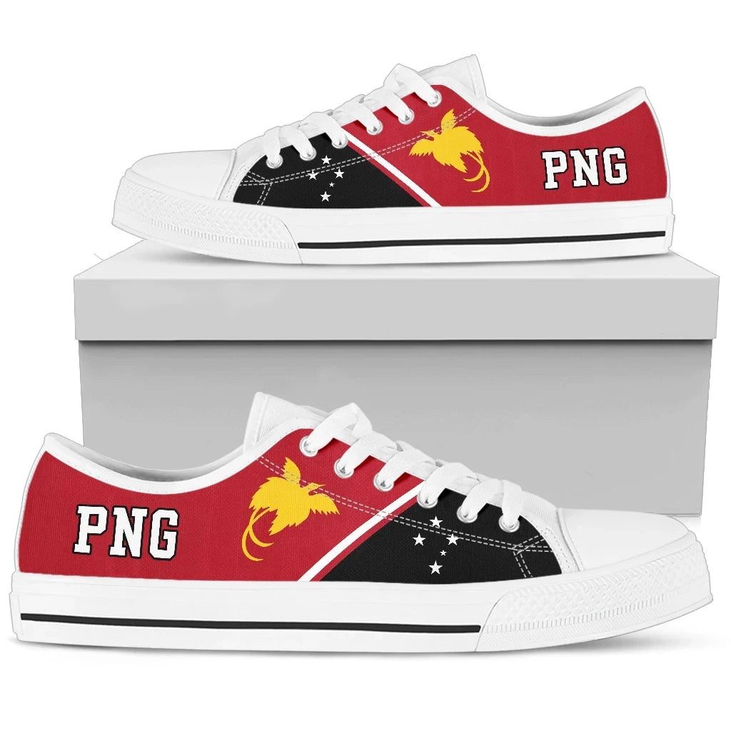 Papua New Guinea Rising Low Top Shoes